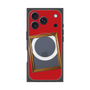 プレミアムスクエアケース with MagSafe［ Photo Frame - Red ］