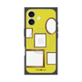 プレミアムスクエアケース with MagSafe［ Photo Frames - Yellow ］
