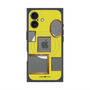 プレミアムスクエアケース with MagSafe［ Photo Frames - Yellow ］
