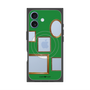 プレミアムスクエアケース with MagSafe［ Photo Frames - Green ］