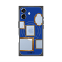 プレミアムスクエアケース with MagSafe［ Photo Frames - Blue ］