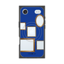 プレミアムスクエアケース with MagSafe［ Photo Frames - Blue ］
