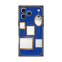 プレミアムスクエアケース with MagSafe［ Photo Frames - Blue ］
