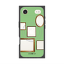 プレミアムスクエアケース with MagSafe［ Photo Frames - Light Green ］