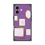 プレミアムスクエアケース with MagSafe［ Photo Frames - Purple ］