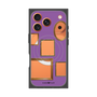 プレミアムスクエアケース with MagSafe［ Photo Frames - Purple ］