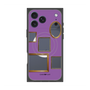 プレミアムスクエアケース with MagSafe［ Photo Frames - Purple ］