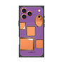 プレミアムスクエアケース with MagSafe［ Photo Frames - Purple ］
