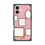 プレミアムスクエアケース with MagSafe［ Photo Frames - Pink ］