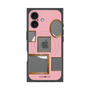プレミアムスクエアケース with MagSafe［ Photo Frames - Pink ］
