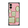 プレミアムスクエアケース with MagSafe［ Photo Frames - Pink ］