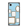 プレミアムスクエアケース with MagSafe［ Photo Frames - Light Blue ］