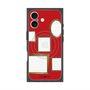 プレミアムスクエアケース with MagSafe［ Photo Frames - Red ］