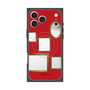 プレミアムスクエアケース with MagSafe［ Photo Frames - Red ］