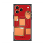 プレミアムスクエアケース with MagSafe［ Photo Frames - Red ］