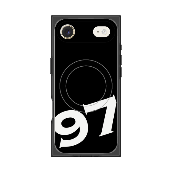プレミアムスクエアケース with MagSafe［ No.97 - Black ］