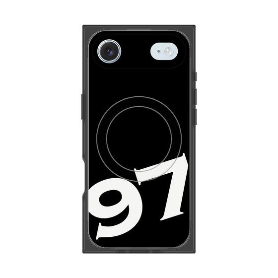 プレミアムスクエアケース with MagSafe［ No.97 - Black ］
