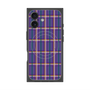 プレミアムスクエアケース with MagSafe［ Tartan Check - Purple ］