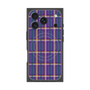 プレミアムスクエアケース with MagSafe［ Tartan Check - Purple ］