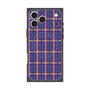 プレミアムスクエアケース with MagSafe［ Tartan Check - Purple ］