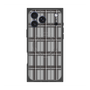 プレミアムスクエアケース with MagSafe［ Tartan Check - Gray ］