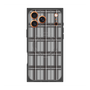 プレミアムスクエアケース with MagSafe［ Tartan Check - Gray ］