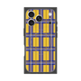 プレミアムスクエアケース with MagSafe［ Tartan Check - Yellow ］