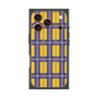 プレミアムスクエアケース with MagSafe［ Tartan Check - Yellow ］
