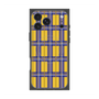 プレミアムスクエアケース with MagSafe［ Tartan Check - Yellow ］
