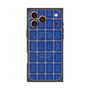 プレミアムスクエアケース with MagSafe［ Tartan Check - Blue ］
