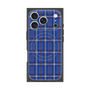 プレミアムスクエアケース with MagSafe［ Tartan Check - Blue ］