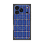 プレミアムスクエアケース with MagSafe［ Tartan Check - Blue ］