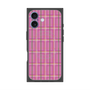 プレミアムスクエアケース with MagSafe［ Tartan Check - Pink ］