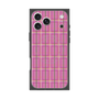 プレミアムスクエアケース with MagSafe［ Tartan Check - Pink ］