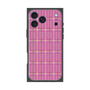 プレミアムスクエアケース with MagSafe［ Tartan Check - Pink ］