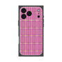 プレミアムスクエアケース with MagSafe［ Tartan Check - Pink ］