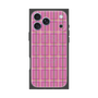 プレミアムスクエアケース with MagSafe［ Tartan Check - Pink ］