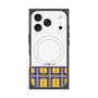 プレミアムスクエアケース with MagSafe［ CASEPLAY Tartan Check - Yellow ］