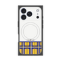 プレミアムスクエアケース with MagSafe［ CASEPLAY Tartan Check - Yellow ］