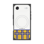 プレミアムスクエアケース with MagSafe［ CASEPLAY Tartan Check - Yellow ］