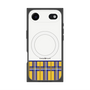 プレミアムスクエアケース with MagSafe［ CASEPLAY Tartan Check - Yellow ］
