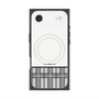 プレミアムスクエアケース with MagSafe［ CASEPLAY Tartan Check - Gray ］