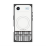 プレミアムスクエアケース with MagSafe［ CASEPLAY Tartan Check - Gray ］