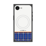 プレミアムスクエアケース with MagSafe［ CASEPLAY Tartan Check - Blue ］