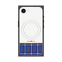 プレミアムスクエアケース with MagSafe［ CASEPLAY Tartan Check - Blue ］