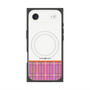 プレミアムスクエアケース with MagSafe［ CASEPLAY Tartan Check - Pink ］