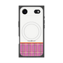 プレミアムスクエアケース with MagSafe［ CASEPLAY Tartan Check - Pink ］