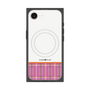 プレミアムスクエアケース with MagSafe［ CASEPLAY Tartan Check - Pink ］