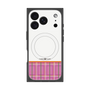 プレミアムスクエアケース with MagSafe［ CASEPLAY Tartan Check - Pink ］