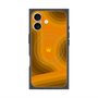 プレミアムスクエアケース with MagSafe［ CASEPLAY Winding Pattern - Orange ］